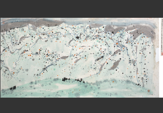吴冠中 山水