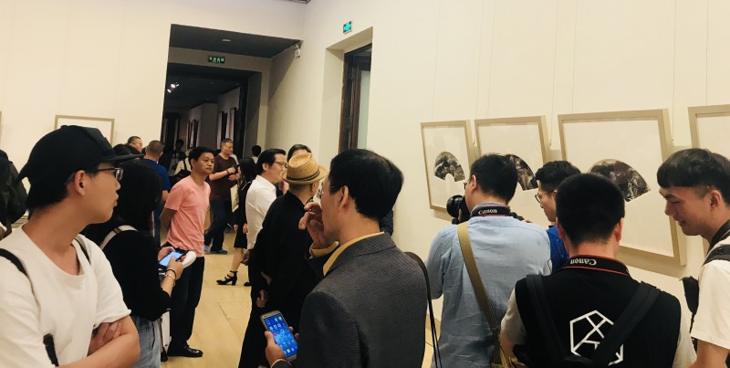 刘三齐山水画展亮相中国美术馆