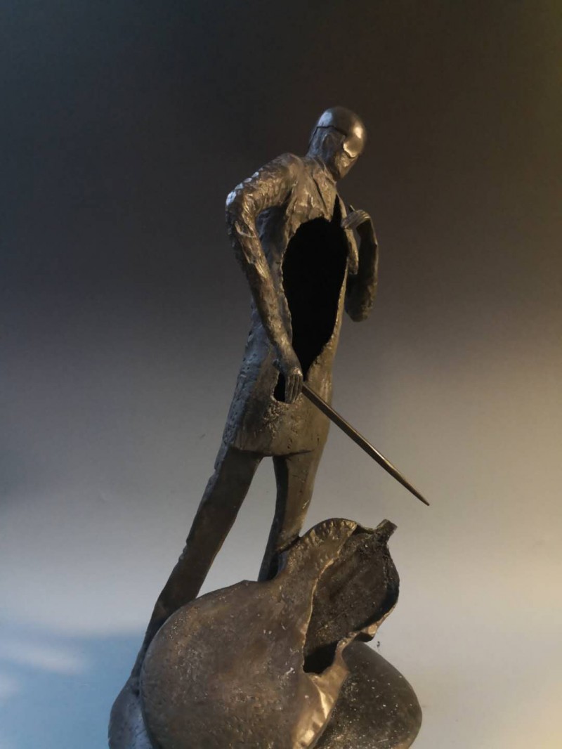 《殤》37x30<em></em>x70cm 銅 2018